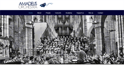 Desktop Screenshot of amadeusorchestra.co.uk